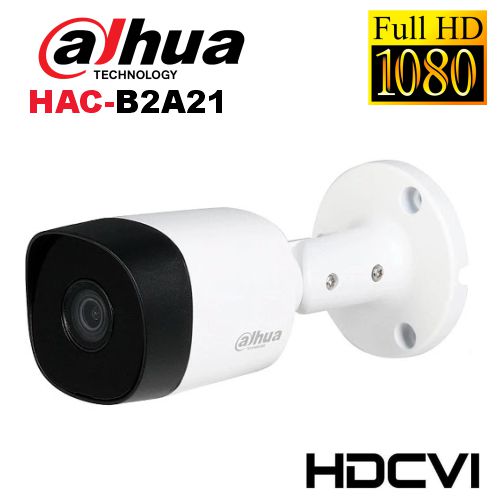 [HAC-B2A21-28] CAMARA COOPER TUBO METAL 1080P | LENTE 2.8mm